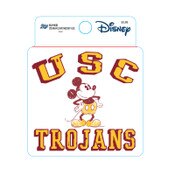 USC Trojans Man Cave Mickey Sticker